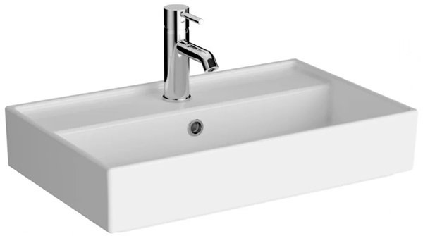 VitrA 7401B003-0001 ArchiPlan Tezgah Üstü Lavabo 60cm,Beyaz.